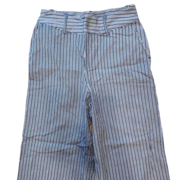 A New Day Striped Wide Leg Pants || EUC || Med - Picture 1 of 14